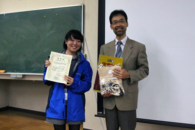 西條さんと西海鳥学会会長